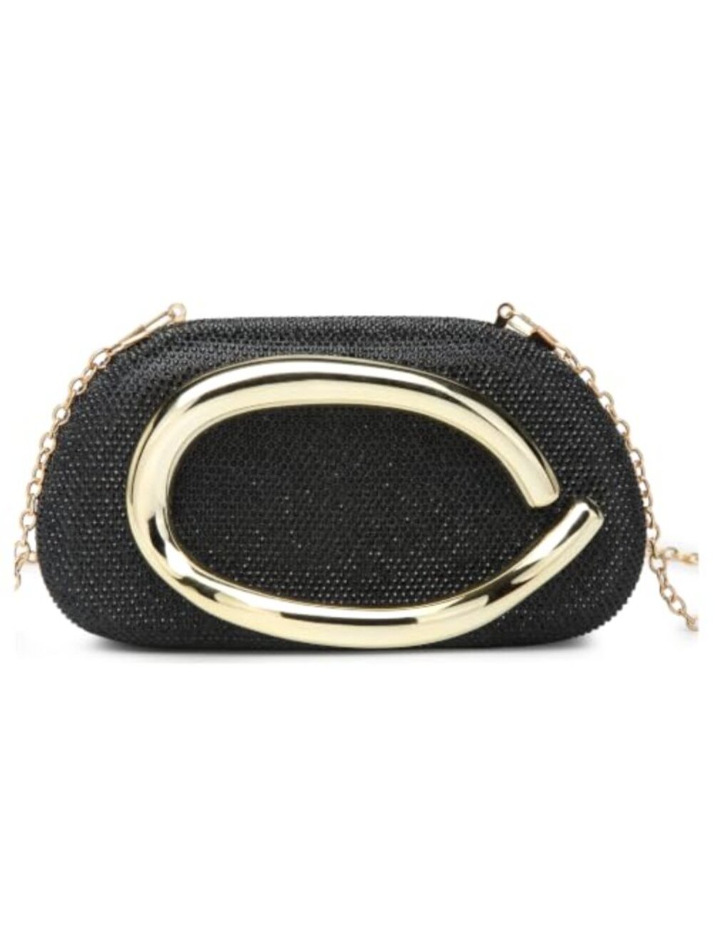 Acrylic Rhinestone Clutch Purse for Women Evening Handbag with Detachable Chain